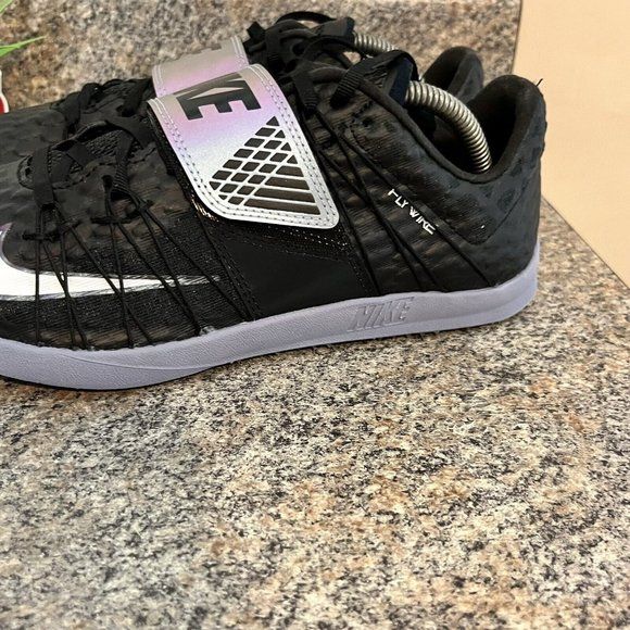 Nike Zoom Triple Jump Elite Track‎ Shoes 705394-003 Black Indigo Fog Men Sz 9.5 - Picture 2 of 9